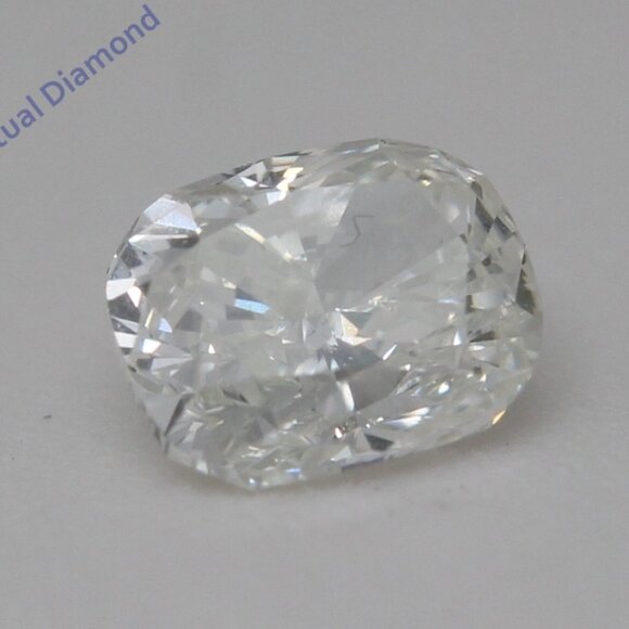 Cushion Natural Diamond Pendant 14K Gold (0.92 Ct E Vvs1) Igl C54200001 - Picture 6 of 7